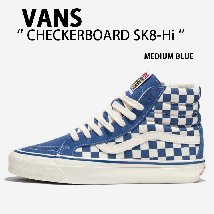 楽天市場】USA製 90s VANS SK8-HI CHECKERBOARD 黒ピンク US9.5