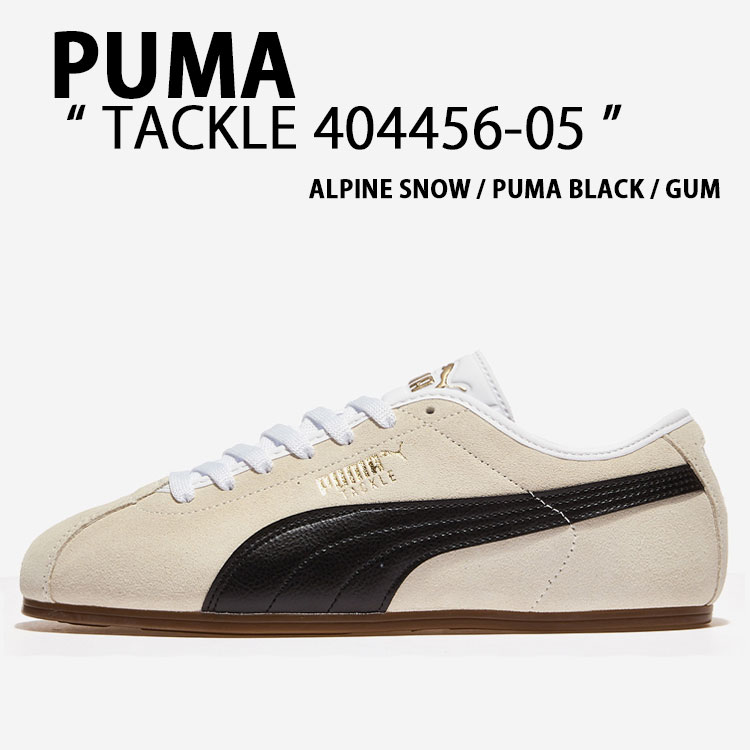 PUMA プーマ スニーカー TACKLE ALPINE SNOW BLACK 404456-05 シューズ タックル アルパインスノー ブラック スエード T-トゥ メンズ レディース【中古】未使用品