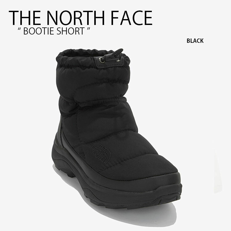まとめ買いでお得 The North Face ノースフェイス ショートブーツ Bootie Short ブーティ ショート ダウンブーツ ブーツ ビッグロゴ シューズ 外履き White Label ブラック メンズ レディース 男性用 女性用 Ns99m53a未使用品 Fucoa Cl