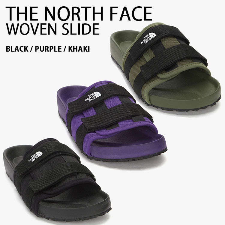 楽天市場】THE NORTH FACE ノースフェイス サンダル WOVEN SLIDE BLACK