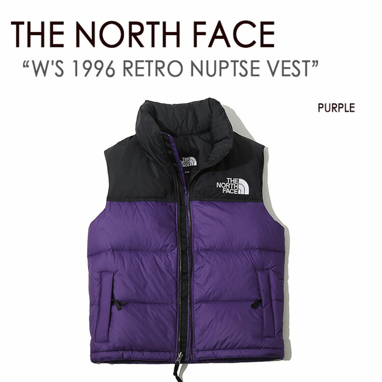 超お買い得！】 THE NORTH FACE ノースフェイス レディース ダウンベスト W'S 1996 RETRO NUPTSE VEST ダウン ベスト  レトロ ヌプシ パープル NV1DK80B 女性用未使用品 fucoa.cl