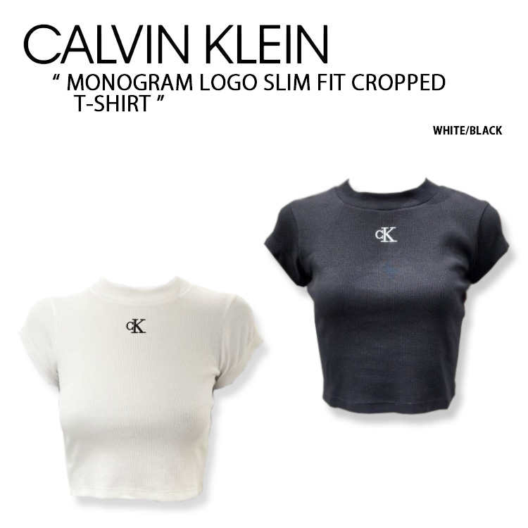 楽天市場】Calvin Klein カルバンクライン Tシャツ LOGO HEM HIGH NECK