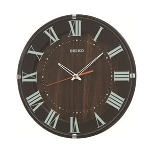 セイコー【SEIKO】電波掛け時計 ナチュラルスタイル KX397B（濃茶）★【KX-397】 6,205円