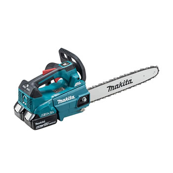 マキタ【makita】350粍 36V（18V×2）申し受ける式チェンソー（青） MUC356DGF★【蓄電池2個・申し受ける器付き添い人】