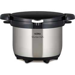 サーモス【シャトルシェフ】真空保温調理器(3.0L)KBG-3000-CS★【クリアステンレス】|LifeStage Nana!店