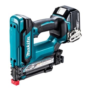 マキタ【makita】18V 6.0Ah充電式タッカ 10mm幅J線ステープル専用 ST121DRG★【電池・充電器・ケース付】