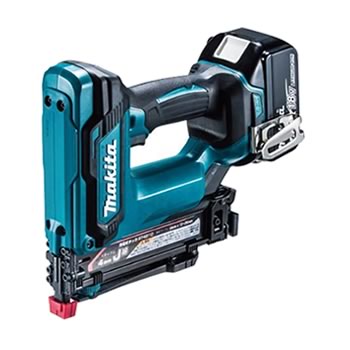マキタ【makita】18V 6.0Ah充電式タッカ 4mm幅J線ステープル専用 ST421DRG★【電池・充電器・ケース付】