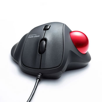 サンワサプライ【SanwaSupply】有線トラックボール エルゴノミクス形式 マウス MA-TB128BK★【MATB128BK】 4,714円