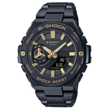 カシオ【国内正規品】CASIO G-SHOCK 電波ソーラー腕時計 アナログ デジタル G-STEEL GST-B500BD-1A9JF