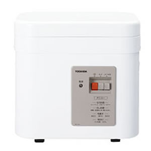 東芝【TOSHIBA】1升～2升用餅つき機 論無くつき器 グランホワイト 論無くっ子  AFC-216-W★【AFC216】