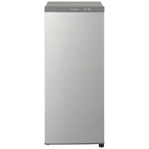 【Panasonic】NR-FZ120D-SS パナソニック 121L 冷凍庫 ホームフリーザー 右開きタイプ シャイニーシルバー 【幅48cm スリムタイプ】|LifeStage Nana!店