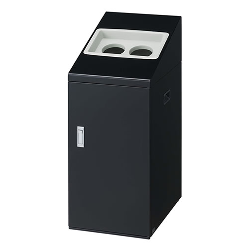【環境用品】Y-4903180202089 山崎産業 リサイクルボックスNTI-50　BK-2 【YW-504L-ID】