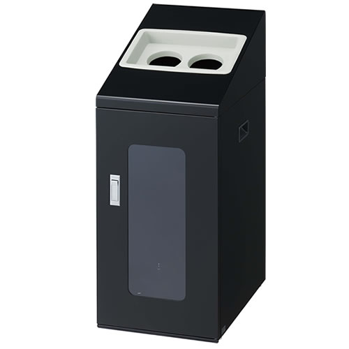 【周囲の状況備品】Y-4903180202164 山崎工業 再利用ボックス席NTIS-50 BK-2 【YW-512L-ID】