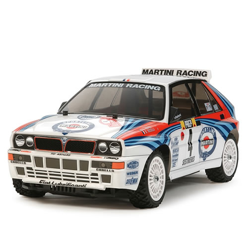 【ラジコン】H-4950344585694 タミヤ 電動RCカーシリーズ No.569　1／10RC ランチア デルタ インテグラーレ（XV-01シャーシ） 【58569】