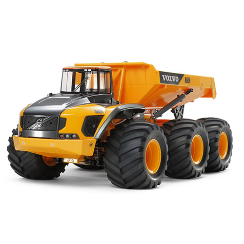 【ラジコン】H-4950344586769 タミヤ 電動RCカーシリーズ No.676　1／24RC ボルボ A60H ダンプトラック 6×6 （G6-01シャーシ）