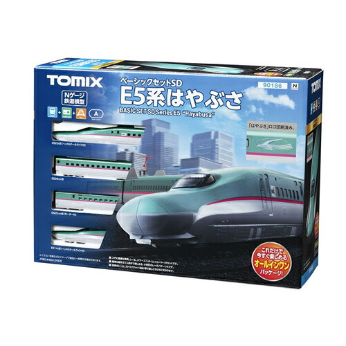【TOMIX】H-4543736901860 トミックス ベーシックセットSD E5系はやぶさ 鉄道模型 Nゲージ 【90186】