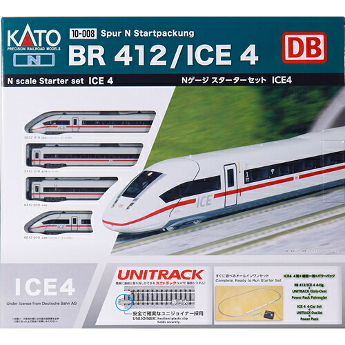 【KATO】H-4949727700922 カトー Nゲージ スターターセット ICE4 鉄道模型 【10-008】