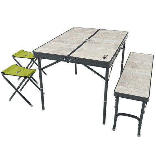 テーブル+チェア LOGOS - LOGOS WOOD PICNIC TABLE SET Amazon.co.jp: ロゴス(LOGOS) Tracksleeper ベンチ＆チェア