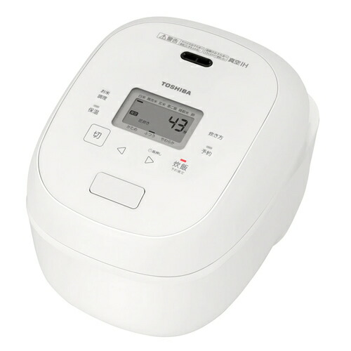 【TOSHIBA】RC-10RXA-W 東芝 5.5合炊き 真空IHジャー炊飯器 ミルキーホワイト 炎匠炊き ベーシックタイプ 【銅かまど丸釜】