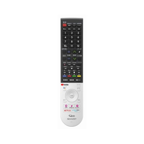 【取りつくろう部分品】010-638-0590 小ざかしい テレビ受像機用 遠隔操作 （010-638-0589の入れ替わり品） 4T-B50CL1相応う SHARP【製造会社完全無欠品】