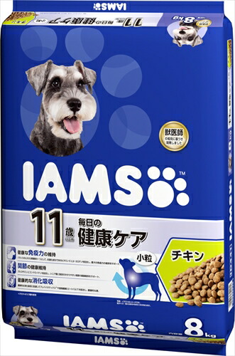 マースジャパンリミテッド【ペット用品】 アイムス　イヌ１１歳チキン小粒　８ｋｇ P-4902397841531★【ID441】
