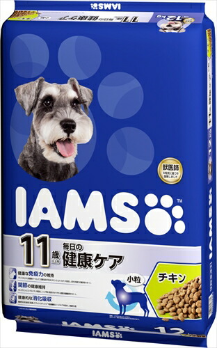 マースジャパンリミテッド【ペット用品】 アイムス犬　１１歳チキン小粒１２ｋｇ P-4902397846864★【ID541】