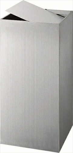 山崎産業【環境用品】ダストボックス KL-300（STヘアーライン） Y-4903180402861★【YD-45L-SA】｜LifeStage Nana！店