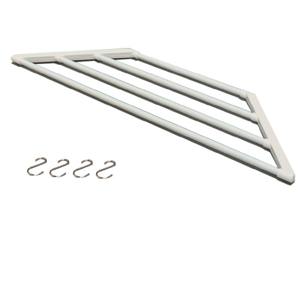 楽天市場 コーナーラック アイリスオーヤマ ラック 衣類かけ 洋服かけ 収納 リビング用品 わくわく堂