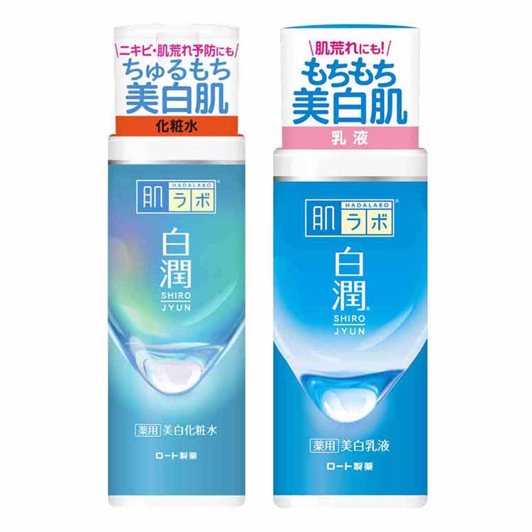 白潤 しろ彩 モイスチャークリーム & 化粧水セット 肌ラボ白潤（薬用美白化粧水） | ロート製薬: 商品情報サイト