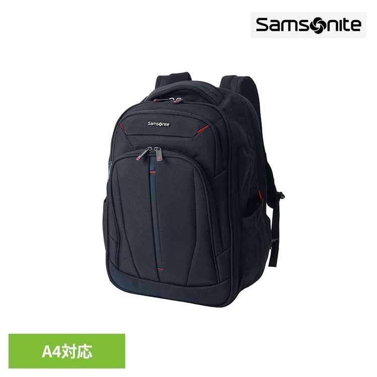 【並行輸入品】バックパック ブラック SAMSONITE サムソナイト ビジネスバッグ PC対応 A4対応 通勤用 仕事用 多機能 メンズ ブランド サムソナイト｜miui