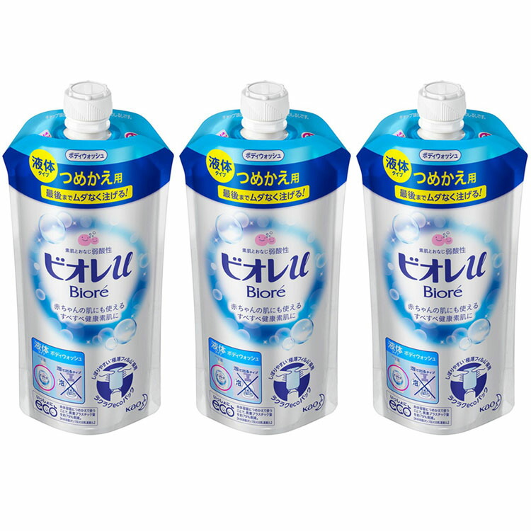 楽天市場】ビオレu つめかえ用 340ml ボディウォッシュ ボディ