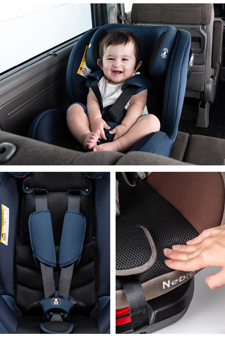 半額品 Nebio ターンピット チャイルドシート 回転式 ISOFIX ad-naturam.fr