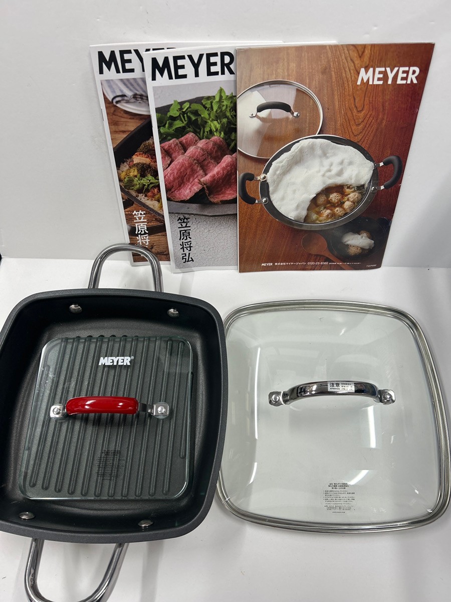楽天市場】送料無料 訳あり MEYER マイヤー スクエアグリルパン 24cm