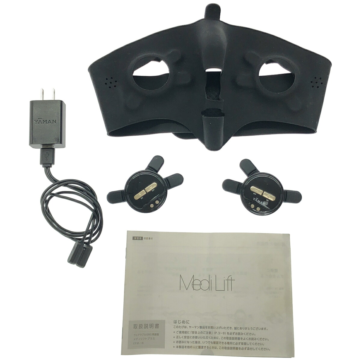 【中古】Z000 ウェアラブル EMS 美顔器 EPM-18 挙げ句の果て1点！