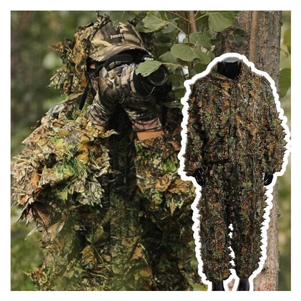 ギリースーツ　迷彩パンツ・フード付きシャツセット　アグレッサーグループ 楽天市場】ギリースーツ 上下セット フード付き L〜XL サイズ リアル