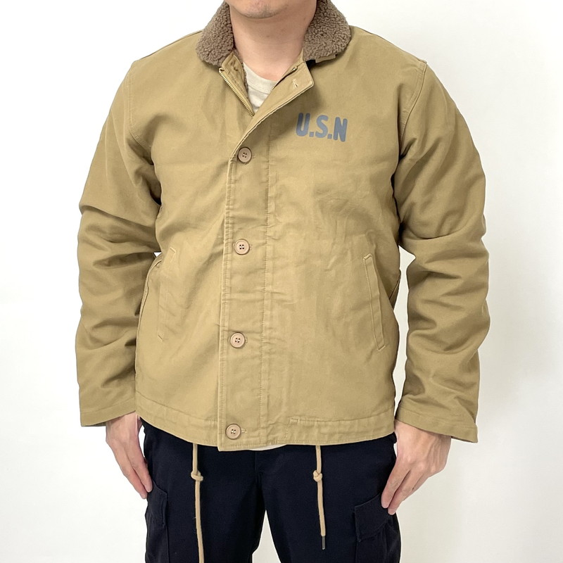 ＵＳ．ＮＡＶＹ．復刻版、Ｎ-１．デッキジャケット 新品 A40NZ 8,540円