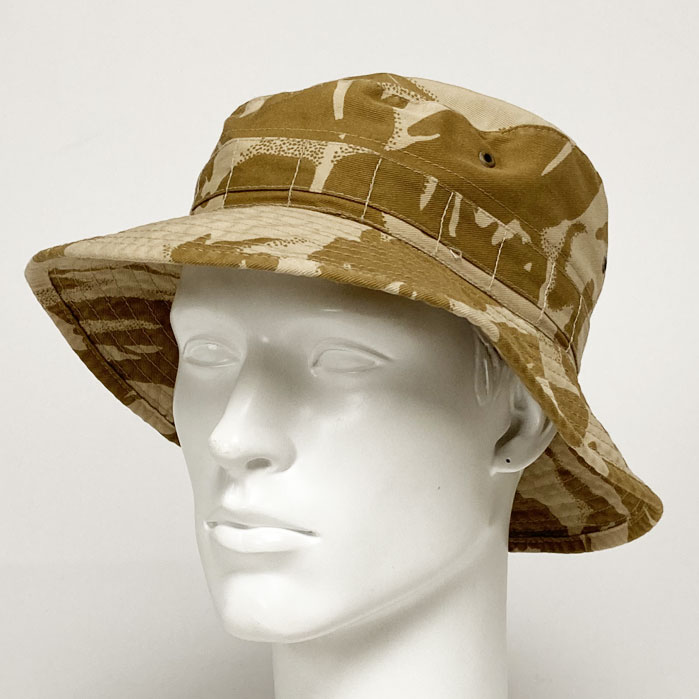 【実物美品】イギリス軍 蚊帳保護ヘッドネット (DPMブーニーハット付) 実物美品】イギリス軍 蚊帳保護ヘッドネット (DPMブーニーハット