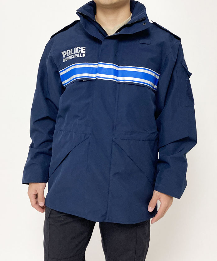 SIOEN フランス警察 ナイロンジャケット 中田商店 ネイビー 459n2.jpg