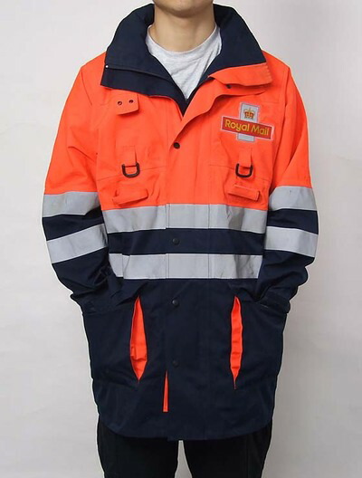 ＵＫ．ＲＯＹＡＬ．ＭＡＩＬ．オレンジパーカー(上質ＵＳＥＤ) ４６１N３