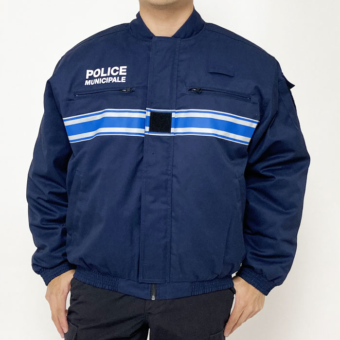 SIOEN フランス警察 ナイロンジャケット 中田商店 ネイビー 459n2.jpg