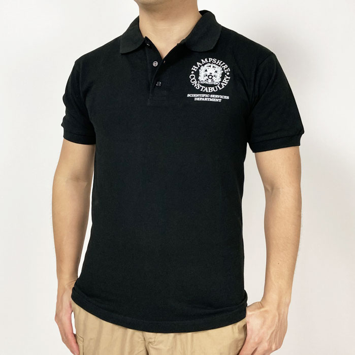 楽天市場】POLICE (ポリス）ロゴ付 半袖 / 長袖 5.8oz 交編鹿の子