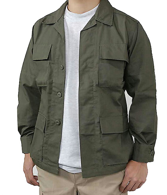 U.S. OD リップストップ コンバットジャケット 新品 A1GN\u003d