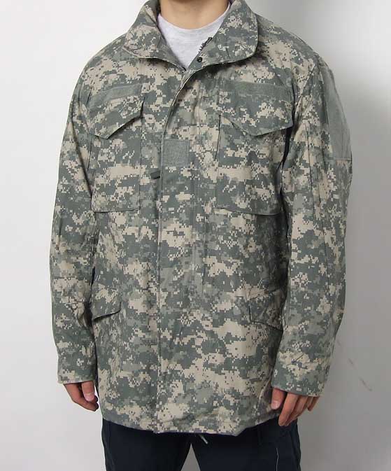 【希少】00s アメリカ軍 M65フィールドジャケット　ACUデジタルカモ 楽天市場】アメリカ軍 ACU デジタルカモ M-65 フィールドジャケット
