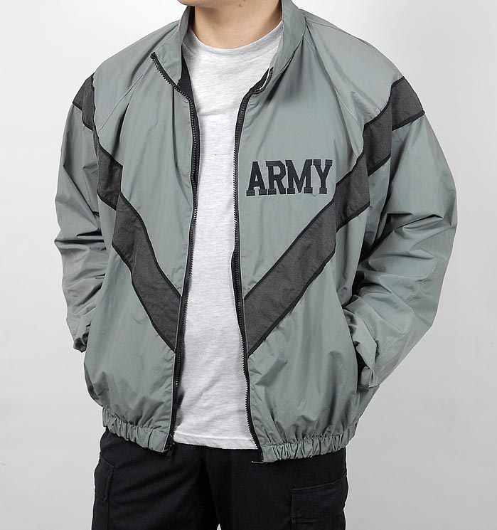 楽天市場】アメリカ軍 U.S.ARMY グレー 前期型 トレーニングジャケット 