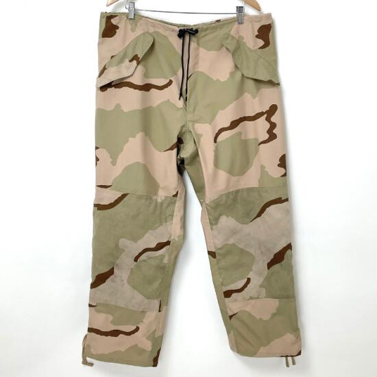 デッドECWCSミリタリー ゴアテックス オーバー パンツ3Cデザートカモ