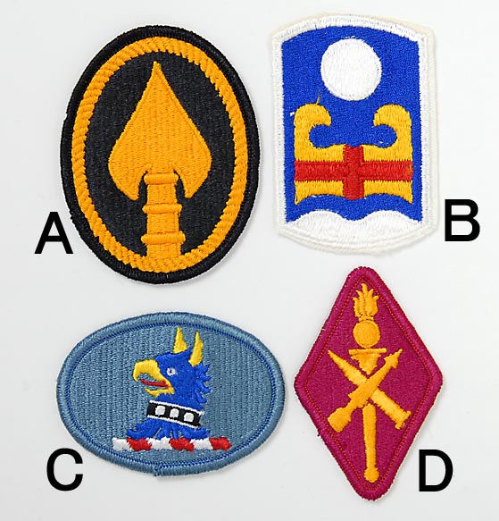 楽天市場】アメリカ軍 ミリタリー カラー部隊章ワッペン 新品