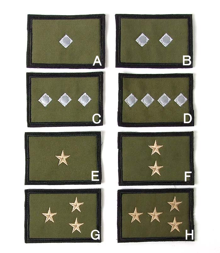 楽天市場】1ペア アメリカ空軍 USAF ショルダー階級章 新品 US-SHRANK