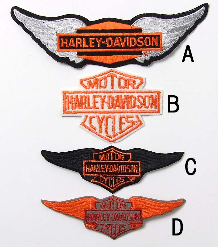 貴重★ビンテージ　デッドストック　70s ハーレーダビッドソン　ワッペン　パッチ harleypatch001-1.jpg