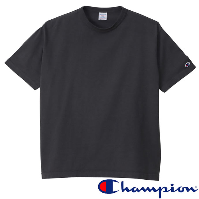 はやりっ児 Champion メンズ 半袖 ティーシャツ T1011 ティーテンイレブン 無地  朦々たる出どころ Teeプルオーバー アメカジ C5-Z306 オフブラック 貨物輸送無料 Tシャツ・カットソー-メンズファッション-トップス