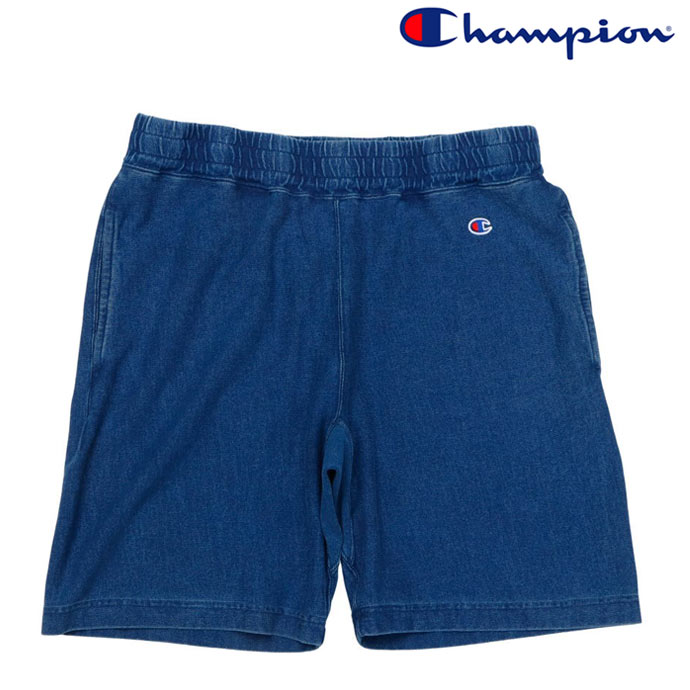 チャンピオン Champion リバースウィーブショートパンツ 無地 短パン ハーフパンツ C3-D501 インディゴ 送料無料